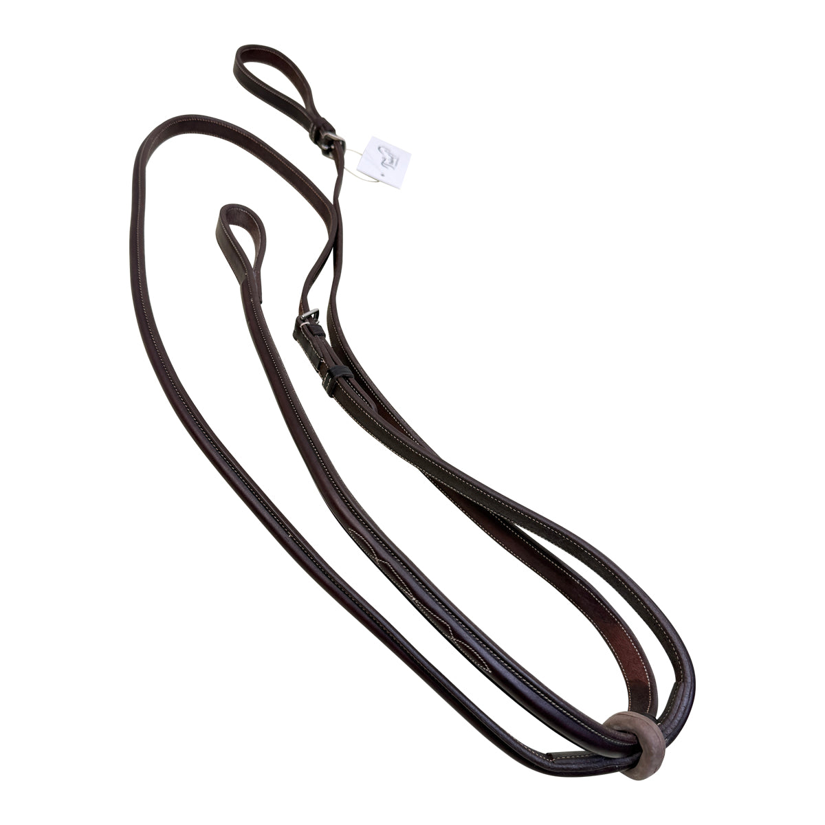 Fancy Stitch Raised Standing Martingale in Havana