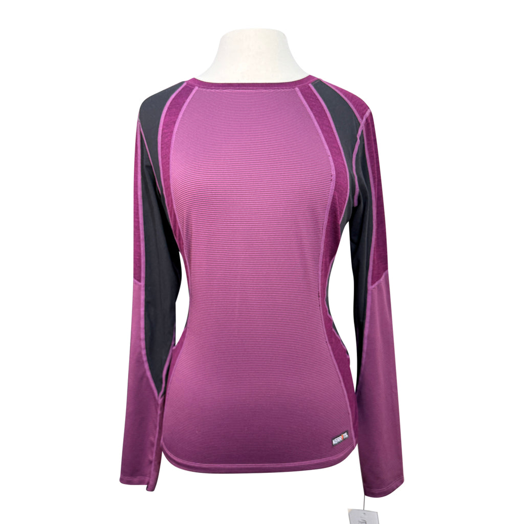 Kerrits Baselayer Top in Purple/Black