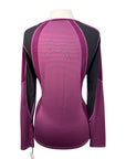 Kerrits Baselayer Top in Purple/Black