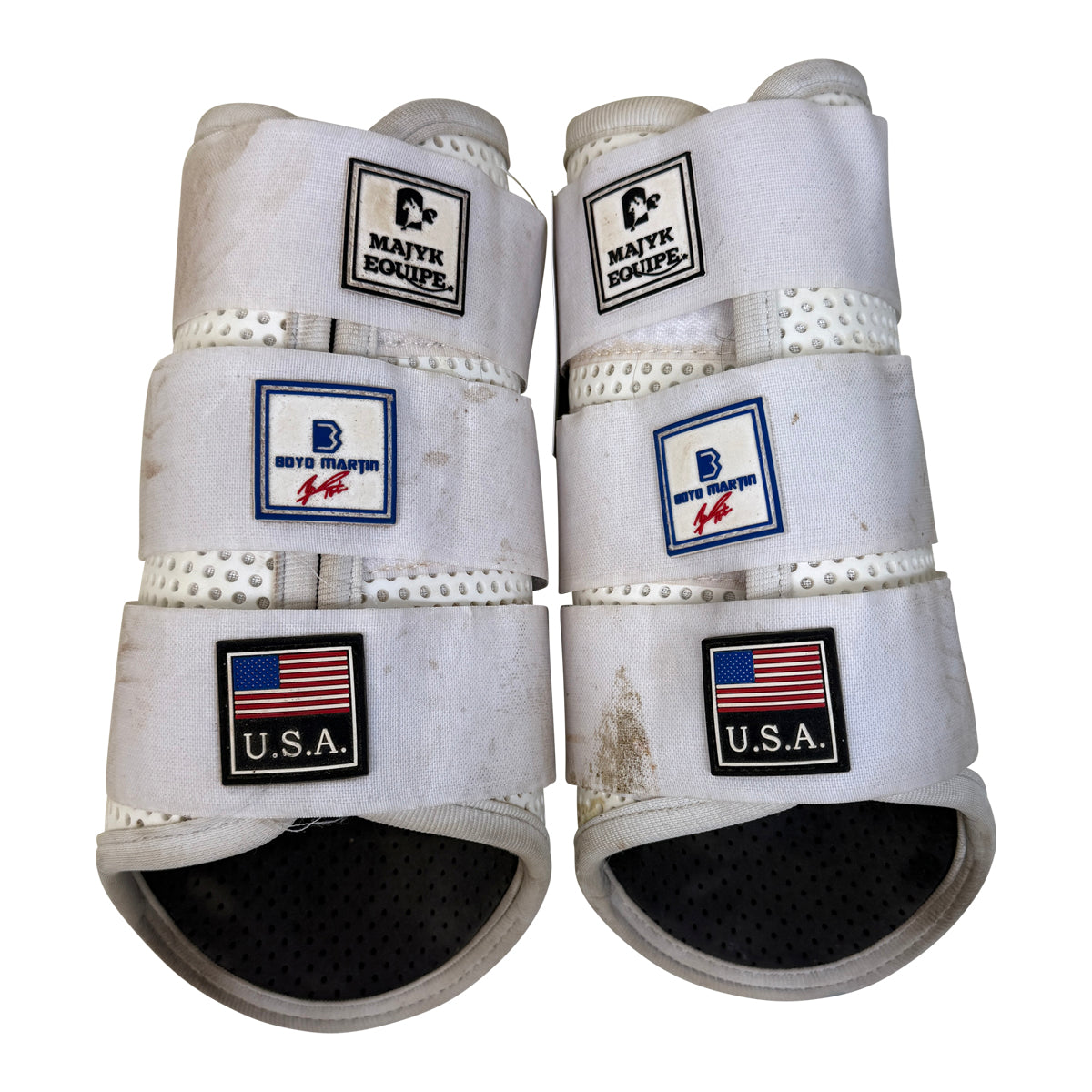Majyk Equipe Boyd Martin XC Front Boots in White