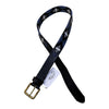 Pampeano 'Sierra' Leather Belt in Black/Multi 