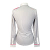 Horse Pilot 'Aerolight' Long Sleeve Show Shirt in Grey