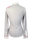Horse Pilot 'Aerolight' Long Sleeve Show Shirt in Grey