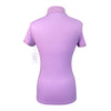 Equiline 'Gloryg' Short Sleeve Performance Polo in Amethyst
