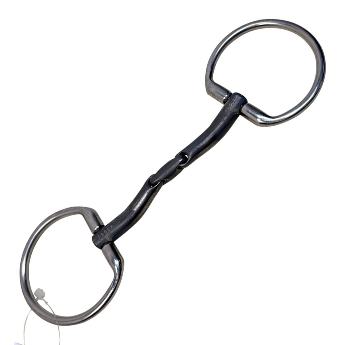 Fager &#39;Maria&#39; Double Jointed Fixed Ring Bit in Titanium Steel