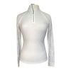 Harrison Howard Raglan Competition Shirt in White