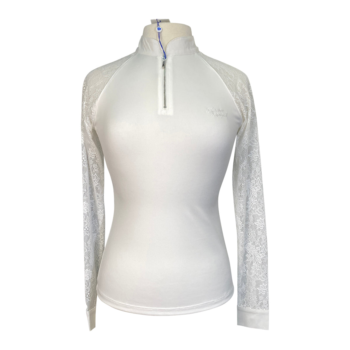 Harrison Howard Raglan Competition Shirt in White