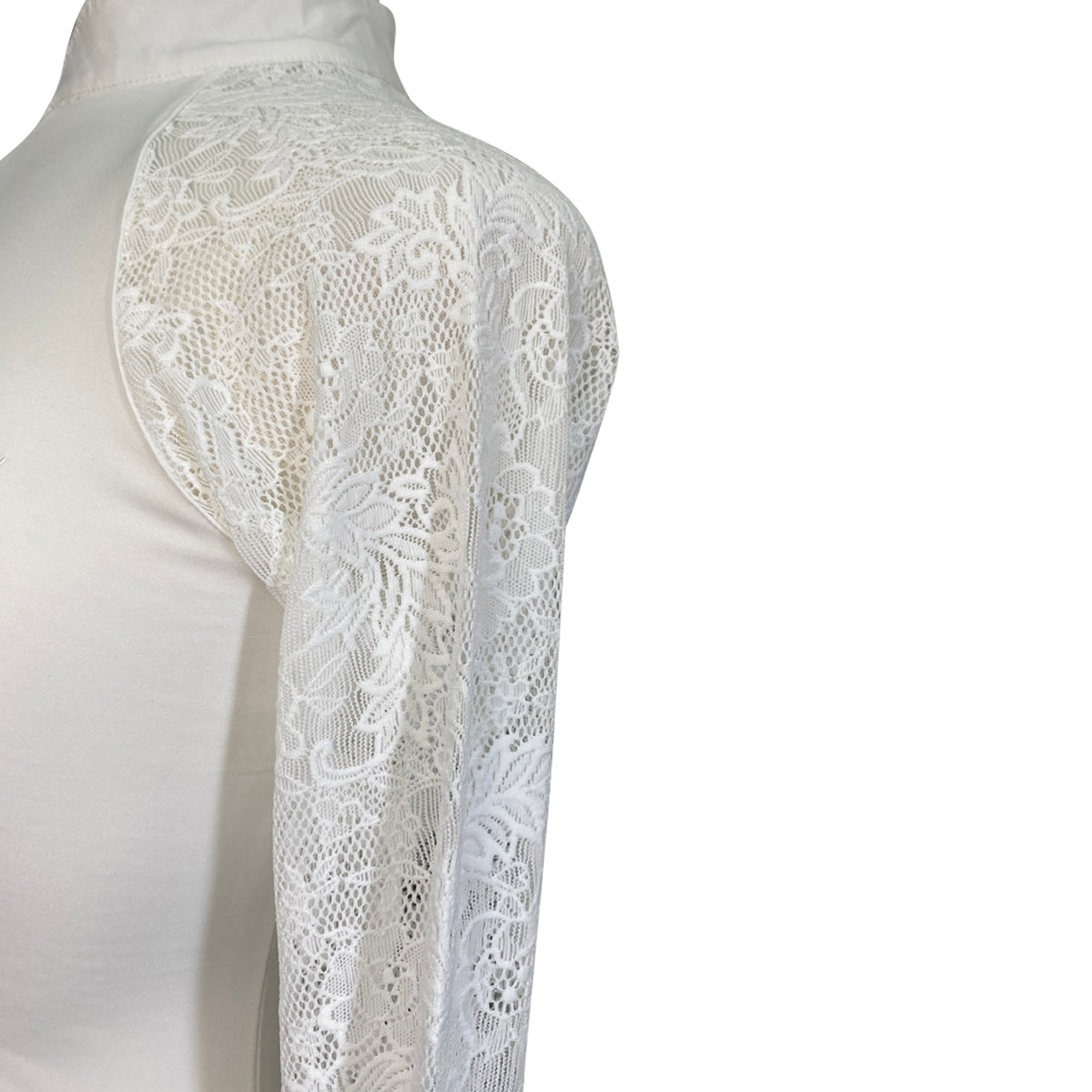 Harrison Howard Raglan Competition Shirt in White
