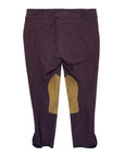 Tailored Sportsman 'Trophy Hunter' Breeches in Boysenberry/Tan - Women's 36R