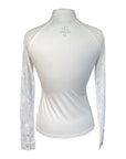 Harrison Howard Raglan Competition Shirt in White