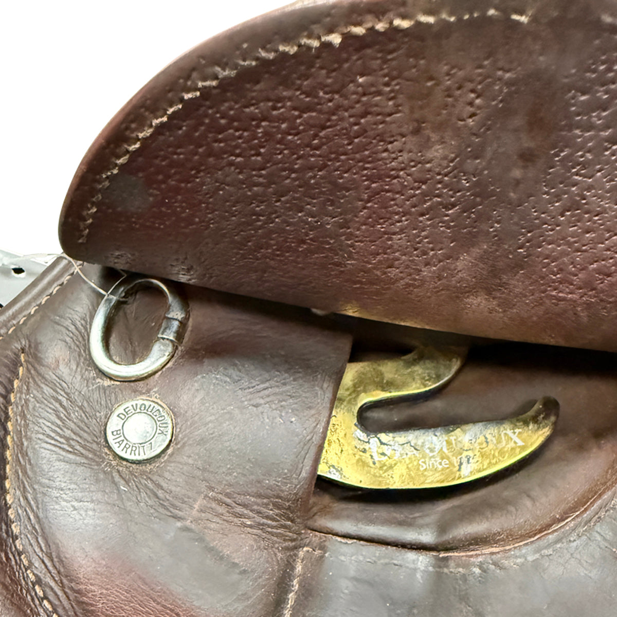 Devoucoux 2022 Biarritz O Saddle in Brown