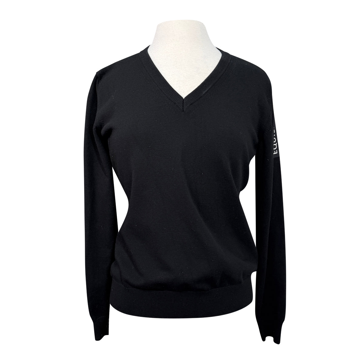 Equiline 'Cekil' Sweater in Black 