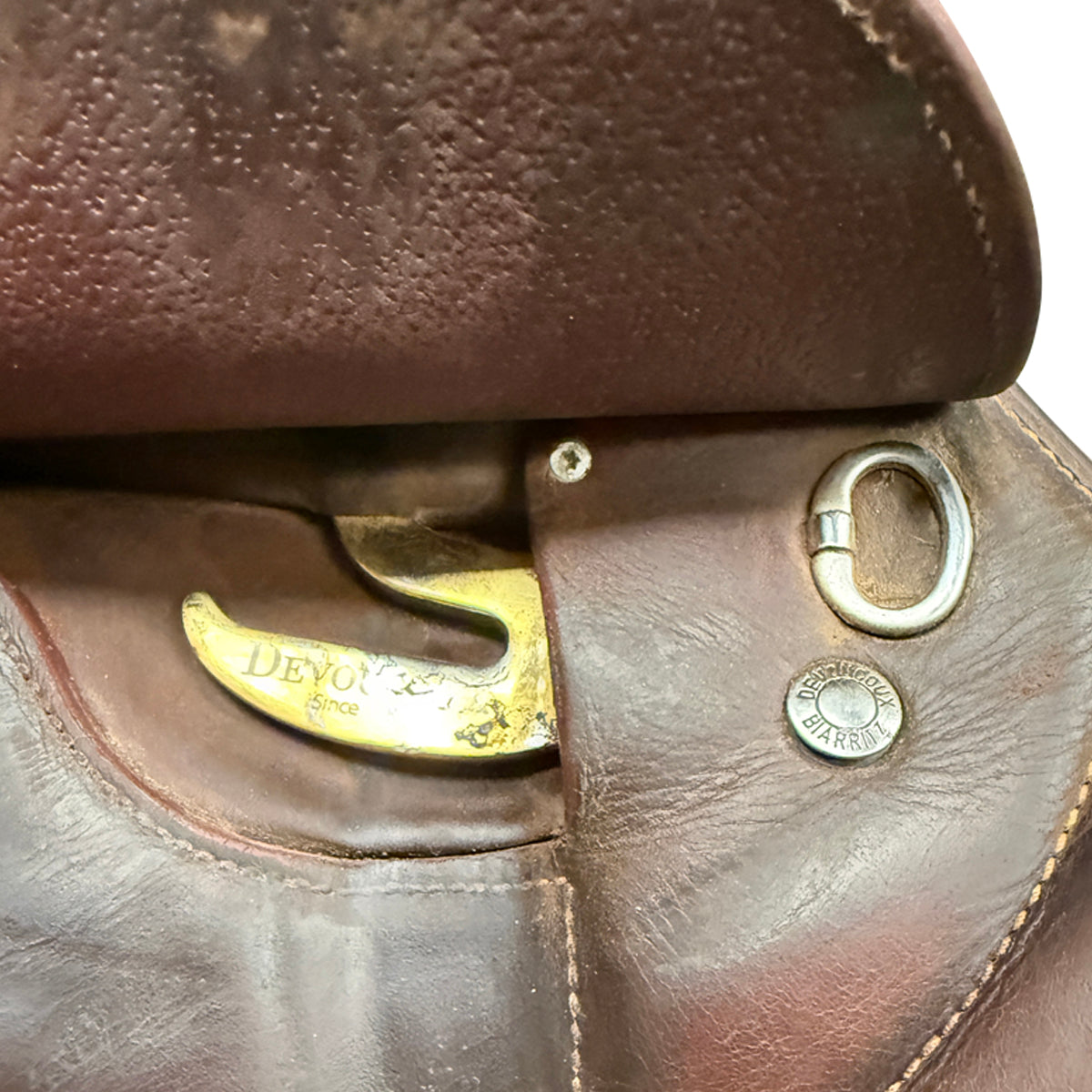 Devoucoux 2022 Biarritz O Saddle in Brown