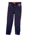 Horze 'Kids & Pony' Knee Patch Breech in Navy