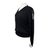 Equiline 'Cekil' Sweater in Black 