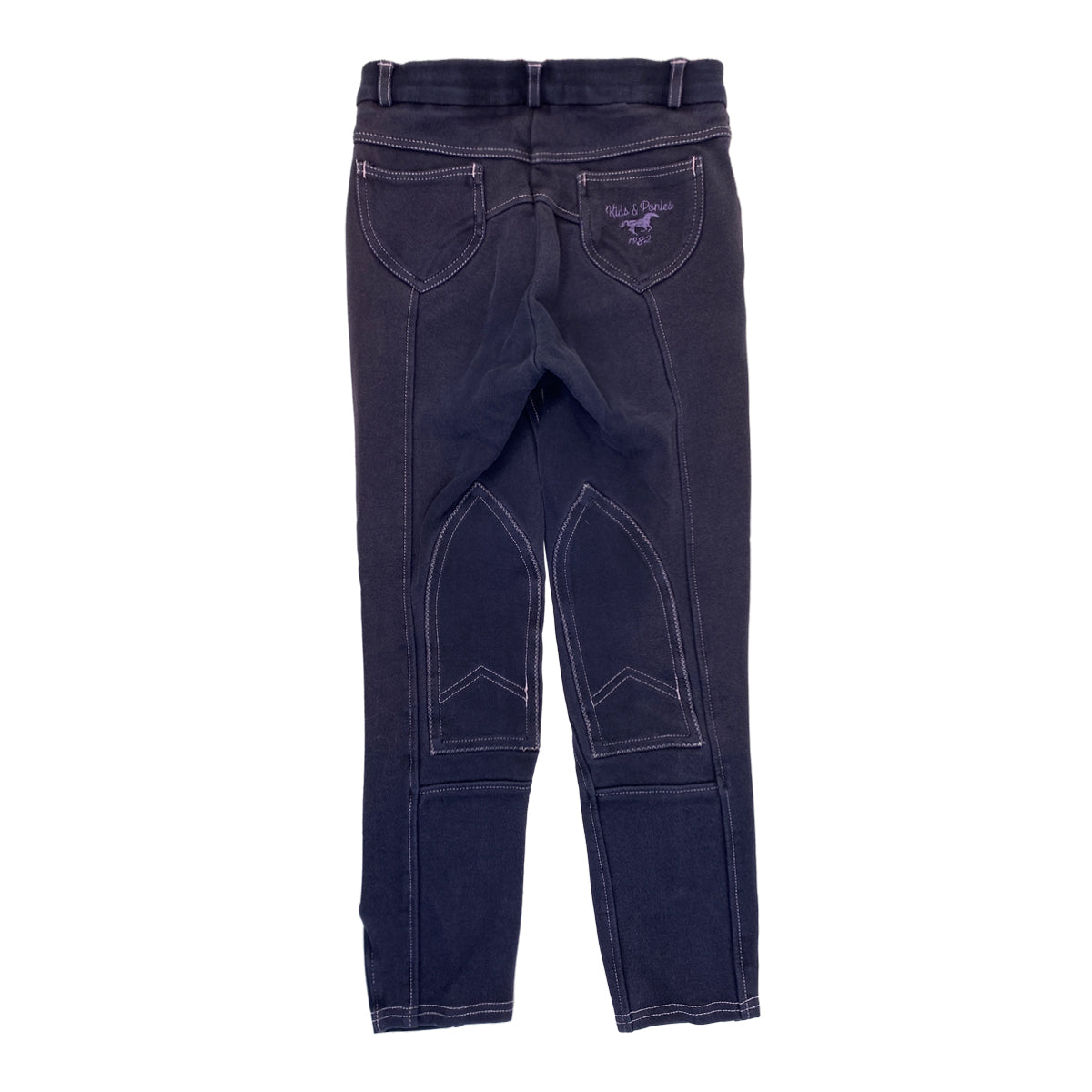Horze 'Kids & Pony' Knee Patch Breech in Navy