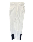 Kingsland Knee Patch Breeches in White