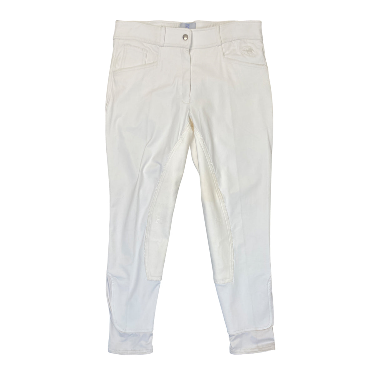 Hadley SmartPak Knee Patch Breeches in White