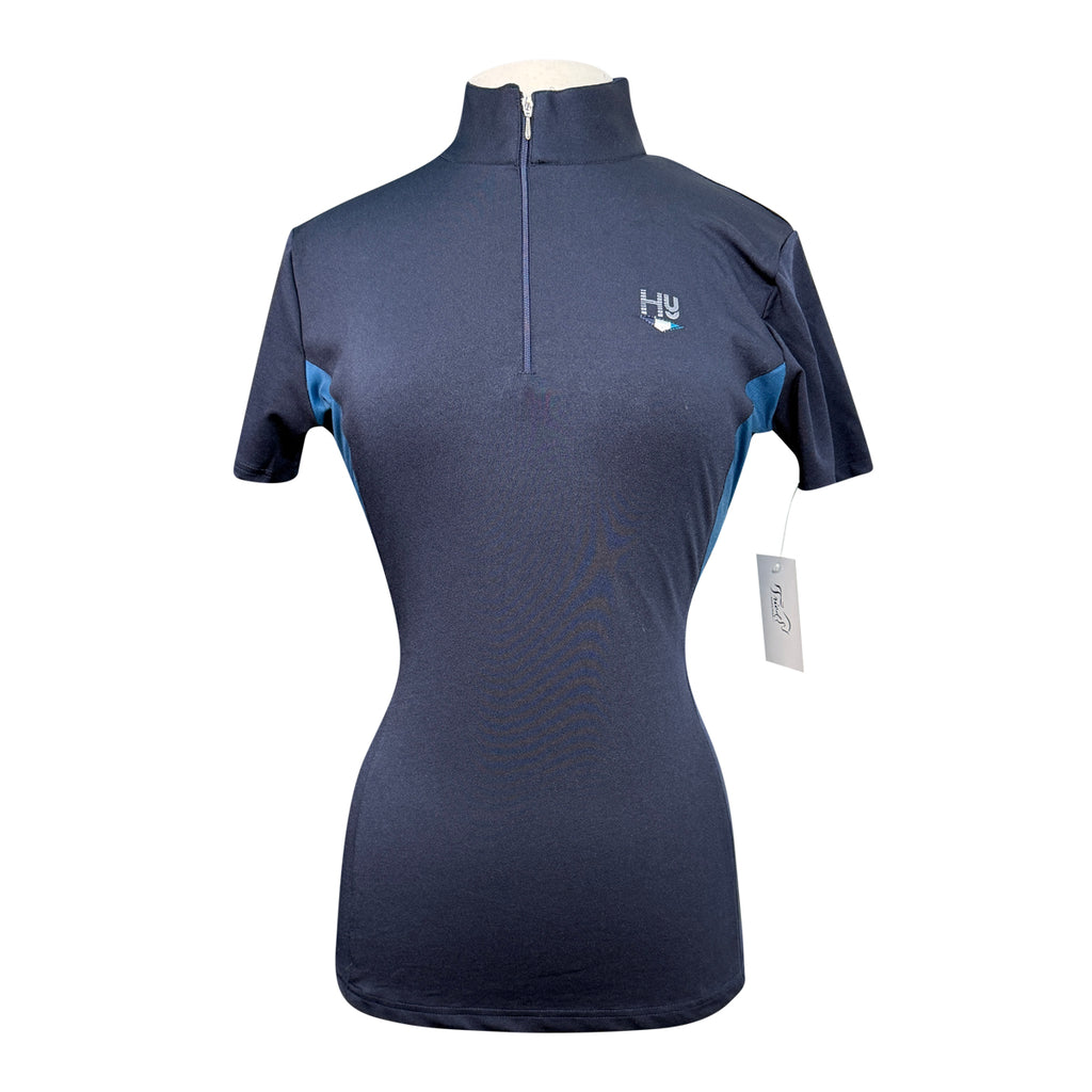 Hy Equestrian Short Sleeve Sleeve in Navy 