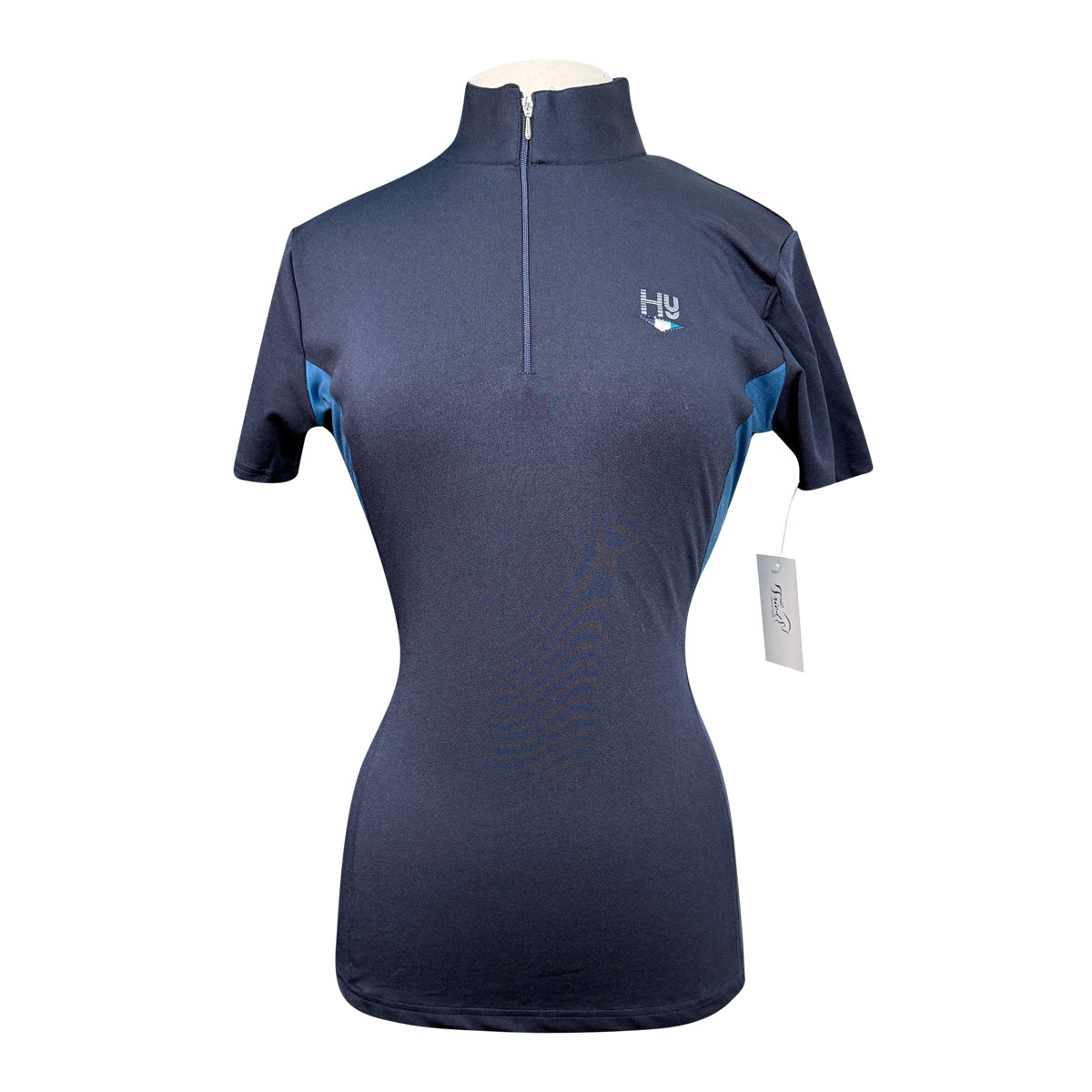 Hy Equestrian Short Sleeve Sleeve in Navy 