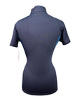 Hy Equestrian Short Sleeve Sleeve in Navy 