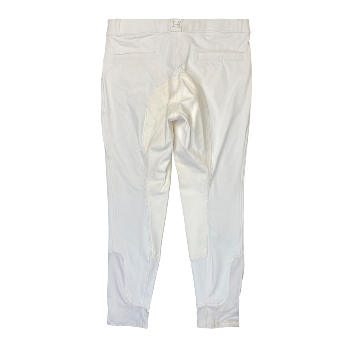 Hadley SmartPak Knee Pad Breeches in White - Women's 28R
