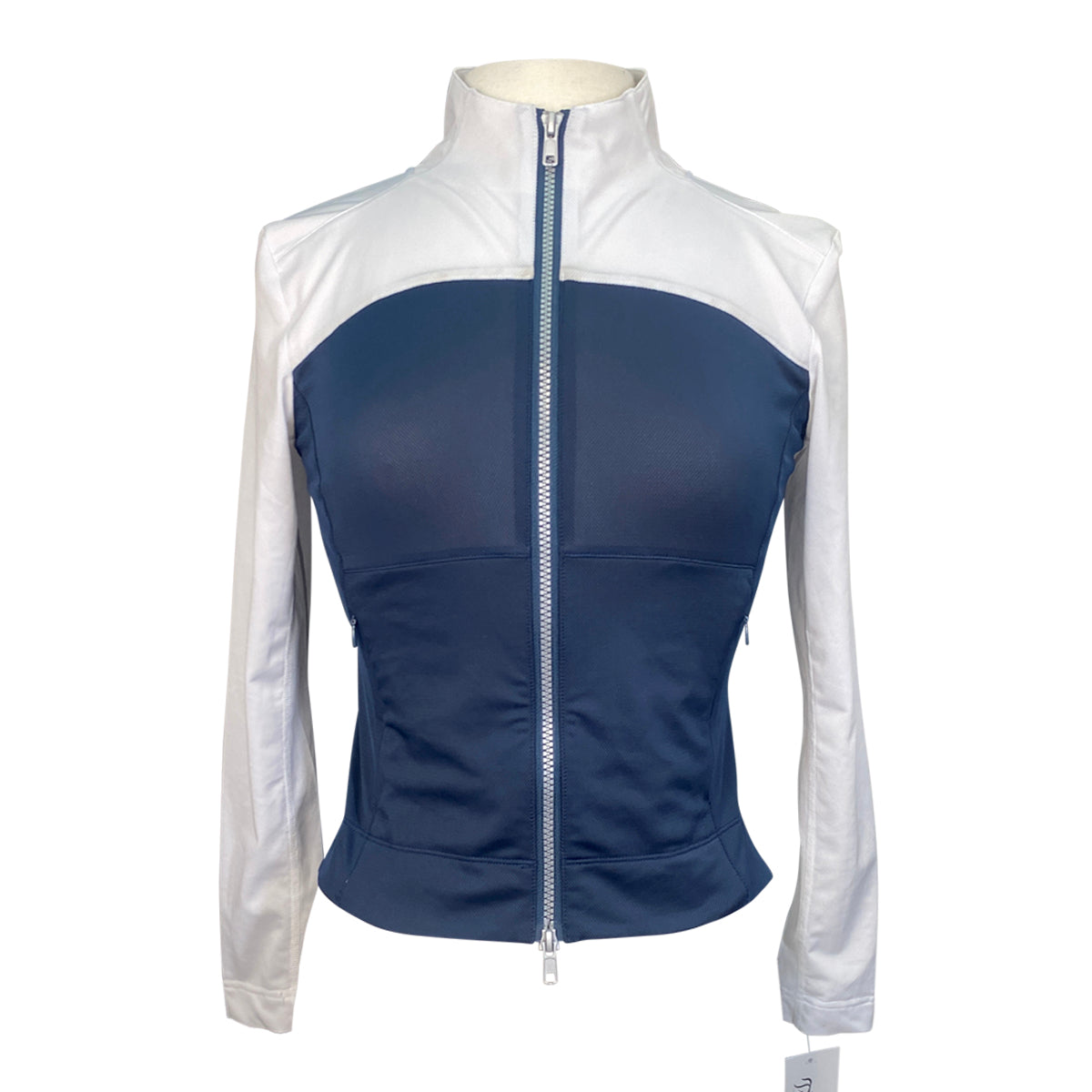 70° Air Flow Colorblock Mesh Jacket in White/Navy