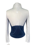 70° Air Flow Colorblock Mesh Jacket in White/Navy