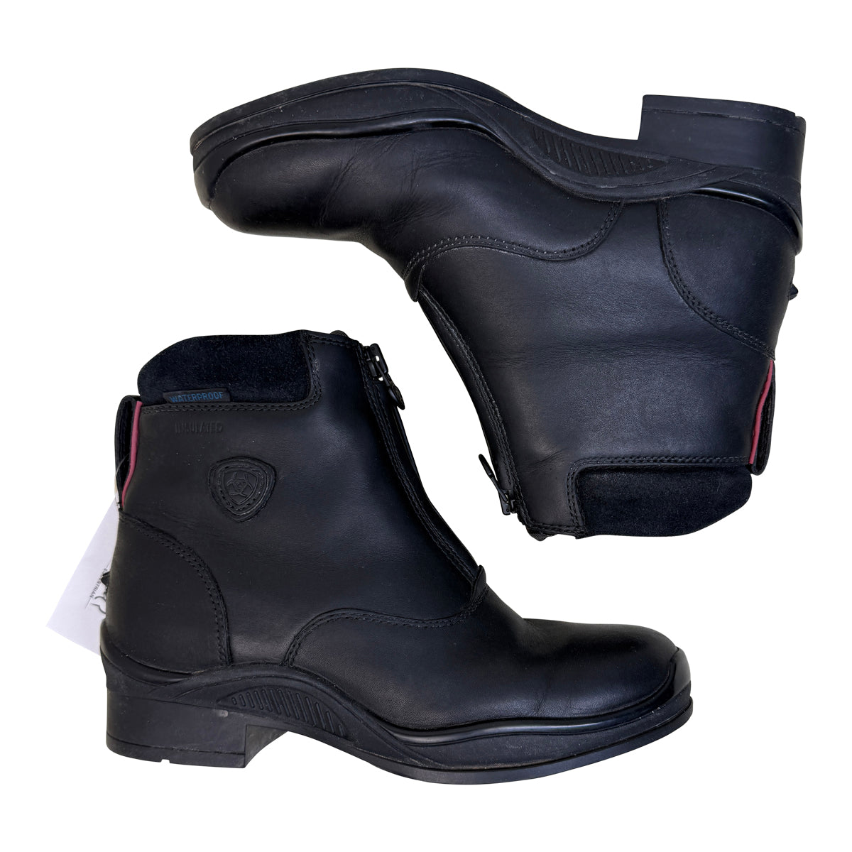 Ariat Extreme Zip Waterproof Insulated Paddock Boots in Black