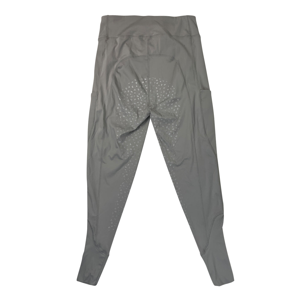 Pomme 'Millie' Riding Tights in Grey Drizzle