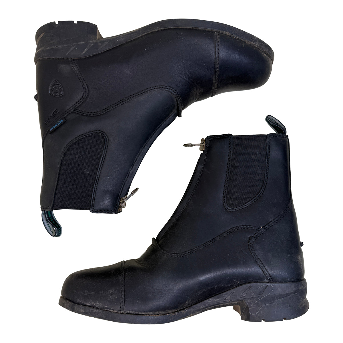 Ariat Heritage IV Zip Waterproof Insulated Paddock Boot in Black