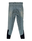 hahaWHATEVER Denim Full Seat Breeches in Light Denim Wash