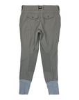 For Horses Knee Patch Breech in Grey