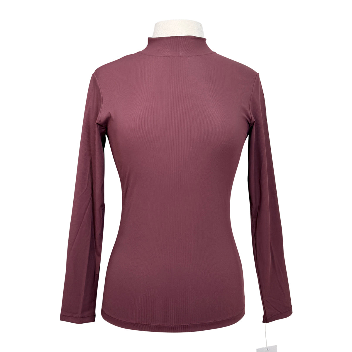 The Urban Strides 'Ribbed Mockneck' Shirt in Raisin 