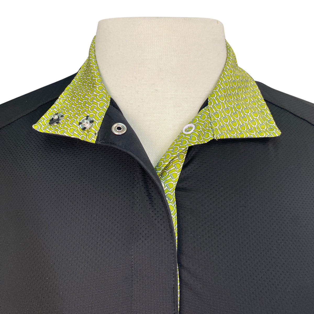Essex Classics 'Dusk' Show Shirt in Black