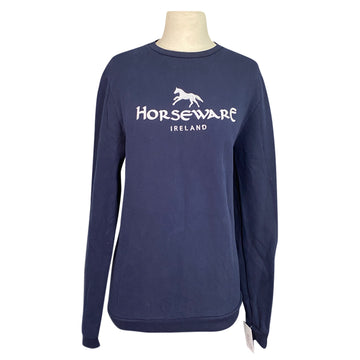 Horseware Signature Crew Neck in Navy - Women's XS