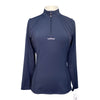 Lemieux 'Mia' Mesh Long Sleeve Baselayer in Navy