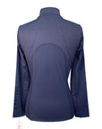 Lemieux 'Mia' Mesh Long Sleeve Baselayer in Navy - Women's Medium
