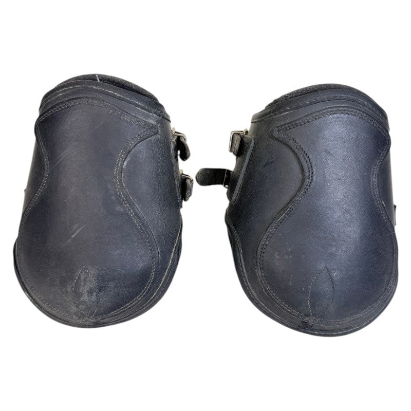 Equifit T-Boots Luxe Open Front Boots Set of 4 in Black