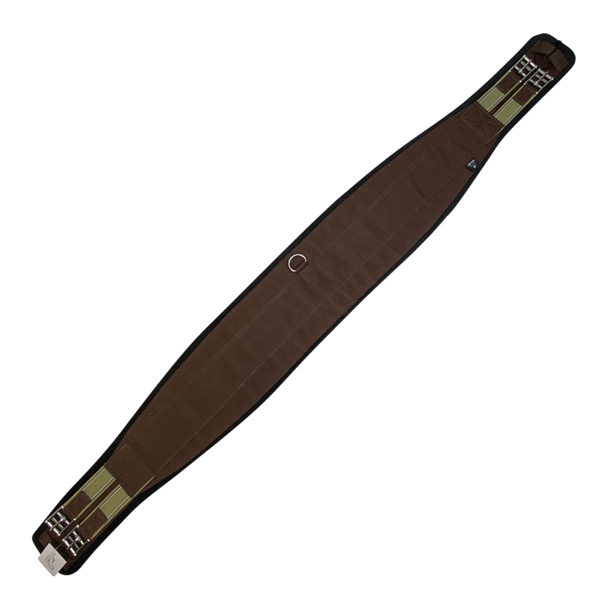 Wide Neoprene Girth in Brown 