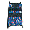 Hanging Horse Boot Organizer in Navy Floral