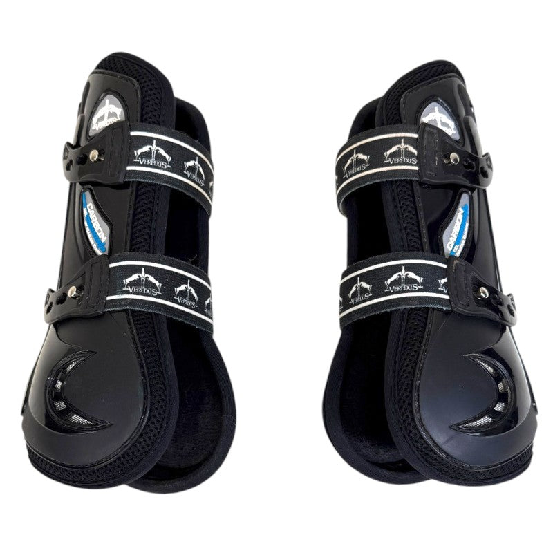 Veredus Carbon Gel Vento Front Boots in Black