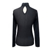 Euphoric Equestrian 'Otto' Long Sleeve Turtleneck Shirt in Black - Women's Small