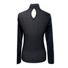 Euphoric Equestrian 'Otto' Long Sleeve Turtleneck Shirt in Black 