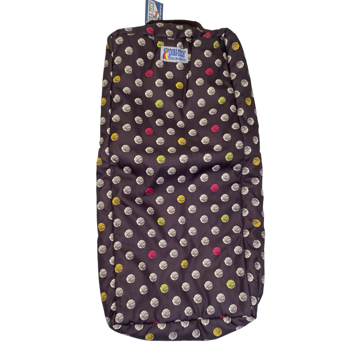 Schneiders Dura-Tech 'Winner's Circle' Bridle Bag in Brown Polka Dot