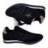 Penélope 'Saturne' Sneakers in Black/Rose Gold