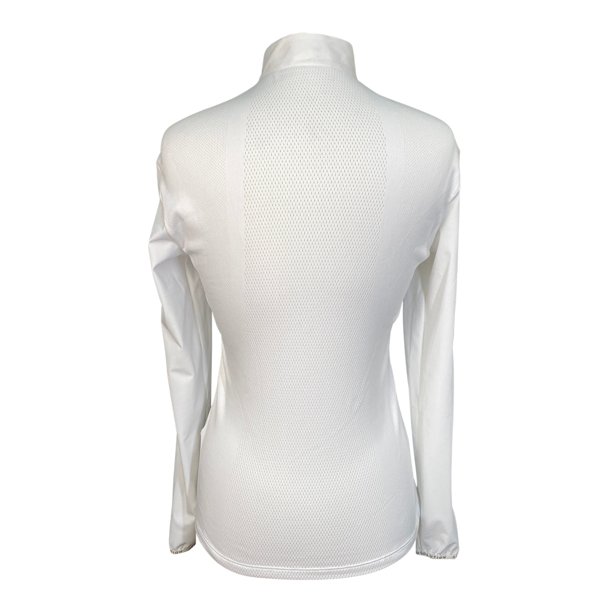 Cavalleria Toscana Revo Performance Show Shirt in White/Gold