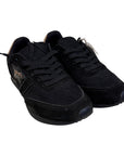 Penélope 'Saturne' Sneakers in Black/Rose Gold
