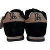 Penélope 'Saturne' Sneakers in Black/Rose Gold