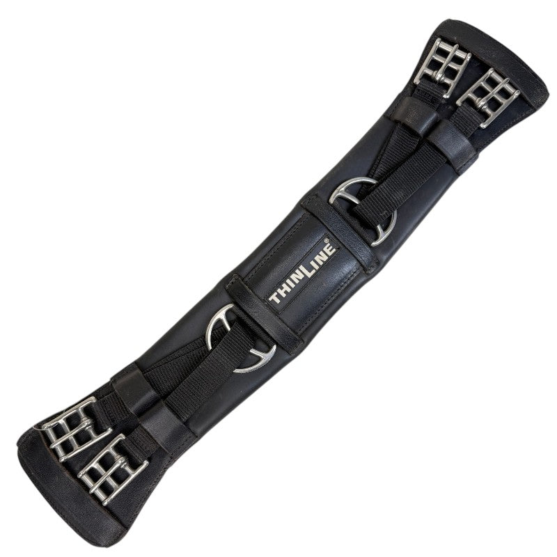 ThinLine Short Dressage Girth in Black
